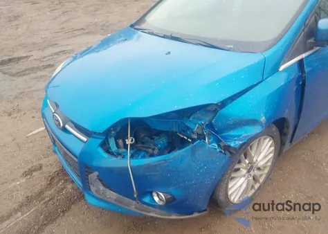 2014 Ford Focus Titanium из США, поврежденный, VIN 1FADP3N27EL191369